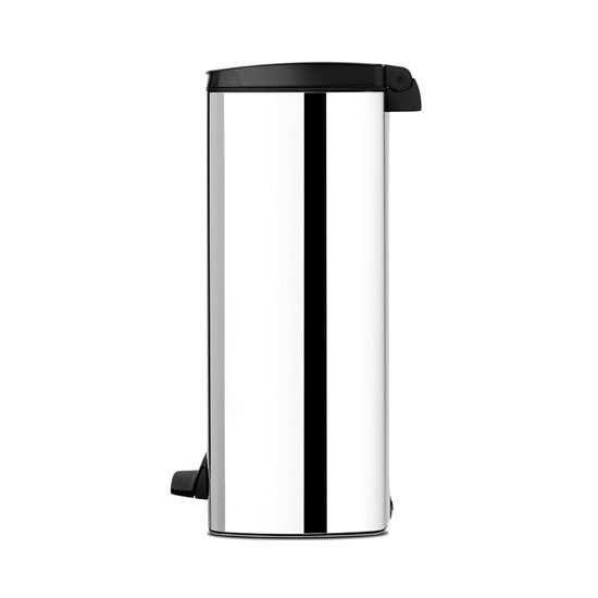 Кофа за боклук "Silent Bin", с педал, 25 L, Brilliant Steel - Brabantia