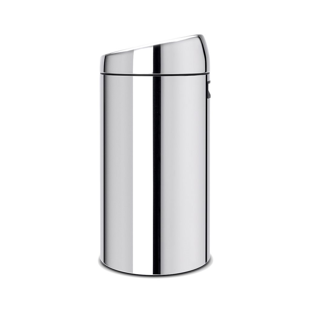 Touch Bin" trash bin, 45 L, stainless steel, Brilliant - Brabantia | KitchenShop
