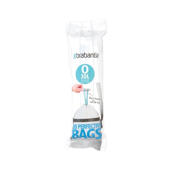 Bolsas de basura, código O, 30 L, 20 uds. - Brabantia