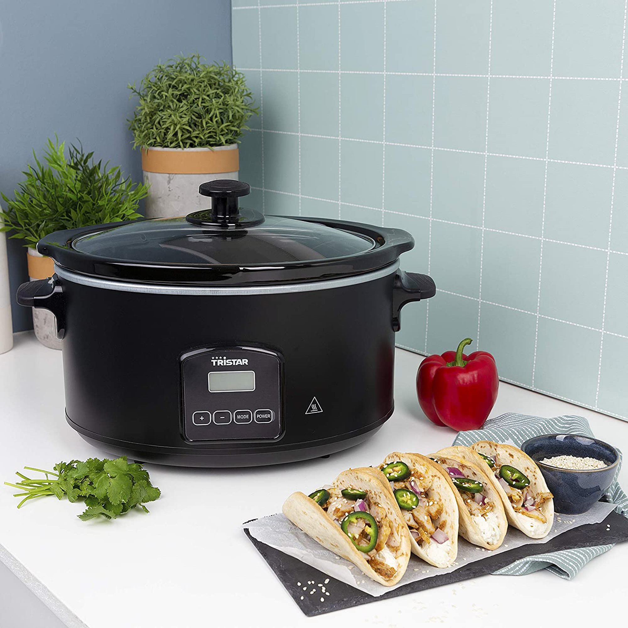 Elektrische "slow cooker" kookpot, L, 210 Tristar KitchenShop