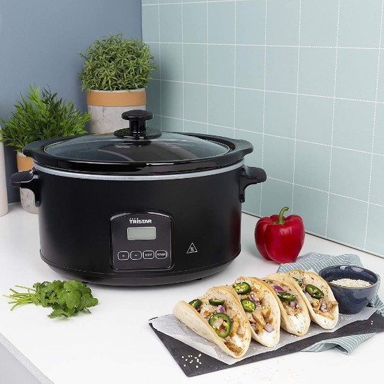 Elektromos "slow cooker" főzőedény, 4,5 L, 210 W - Tristar