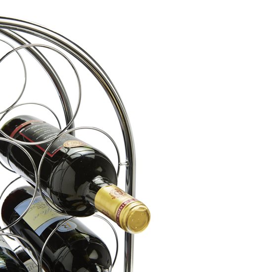 14 wine bottle rack, chrome finish - RTA