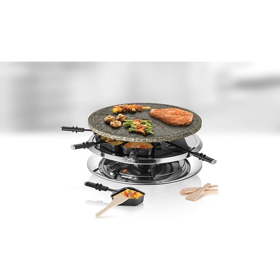 Raclette Multi 4 in 1 elektrisk häll, 1300 W - Unold
