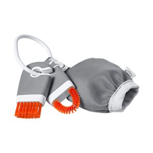 3-piece cleaning set for keyboard and laptop screen, nylon & microfiber - OXO