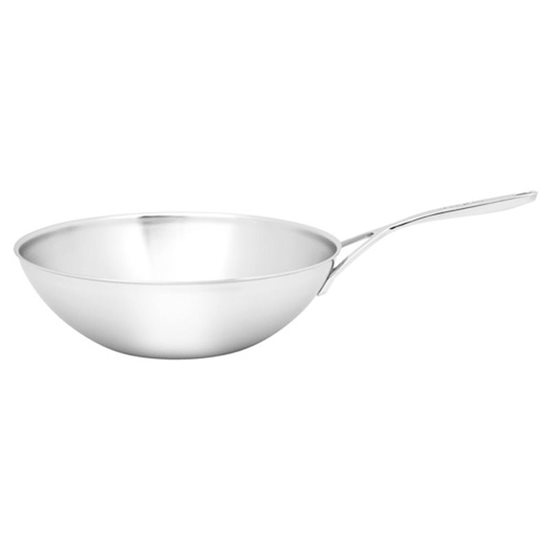 Wok pan, stainless steel, 30 cm, "5-Plus" - Demeyere