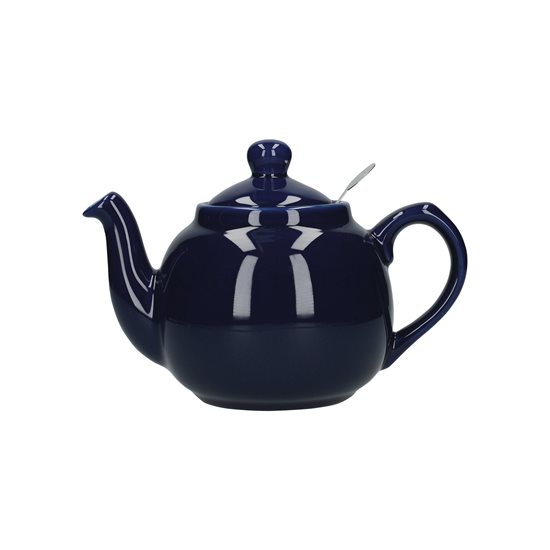 Teapot ceirmeach, 1200 ml, Farmhouse, Cobalt Blue - London Pottery