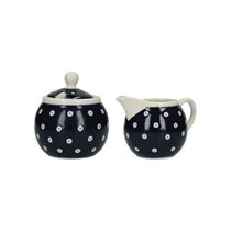 Set of sugar bowl and milk jug, ceramic – London Pottery