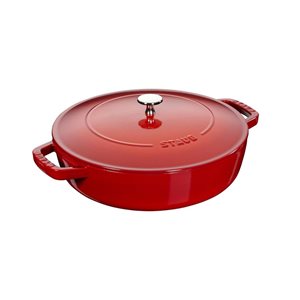 Chistera cooking pot, 28 cm, Cherry - Staub 