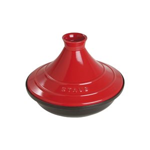 Tajine made of cast iron with ceramic lid, 28 cm "Cherry" - Staub 