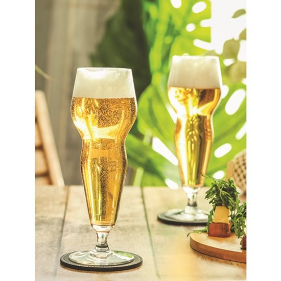 "Bierissime Freshness & Effervescence" set of 2 beer glasses, 330 ml  - Peugeot