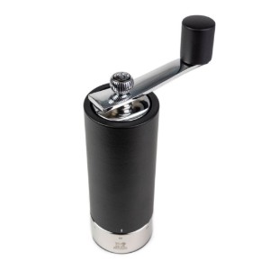 "Isen" pepper grinder with crank handle, 18 cm, Matte Black - Peugeot