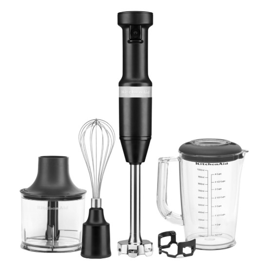 Tyčový mixér, 180 W, matná čierna - KitchenAid