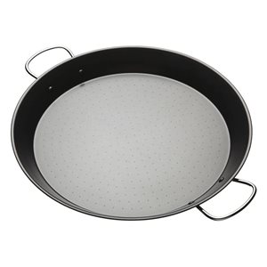 Paella pan, steel, 40 cm - Kitchen Craft