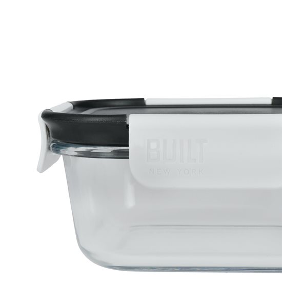 Madkasse med bestik, 900 ml, borosilikatglas, Built - Kitchen Craft