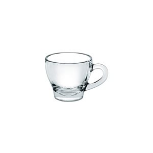 Espresso cup, made of glass, 80ml, "Ischia" - Borgonovo