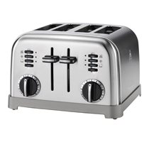 Toaster with 4 slots, 1800 W, "Silver" - Cuisinart