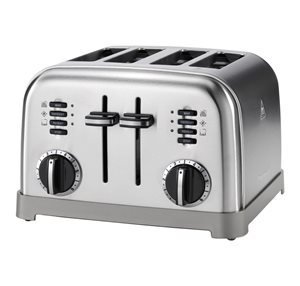 Toaster with 4 slots, 1800 W, Rose - Cuisinart