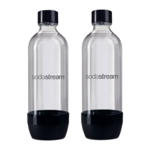 Komplektā 2 plastmasas pudeles, 1 L - SodaStream