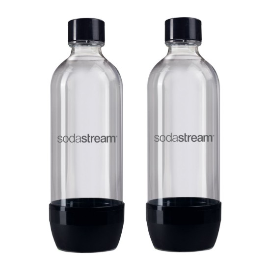Set di 2 bottiglie di plastica, 1 L - SodaStream