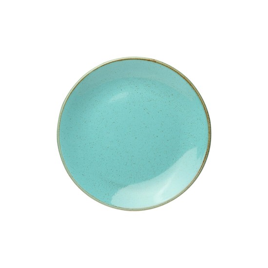 30 dalių indų rinkinys, porcelianas, "Seasons", Turquoise - Porland
