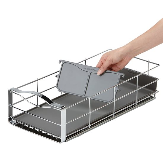 Sliding organizer for cabinet, 22.8 x 50.8 cm - "simplehuman" brand