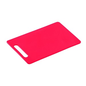 Vágódeszka, műanyag, 29 × 19,5 cm, 0,5 cm vastag, piros - Kesper