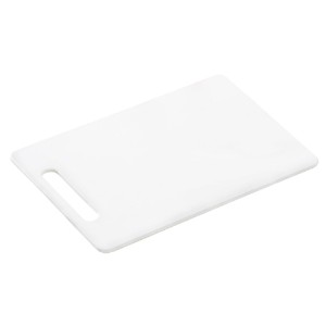 Skärbräda i plast, 34 x 24 cm, 0.6 cm tjock, Vit - Kesper