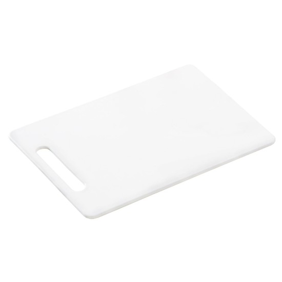 Tabla de cortar de plástico, 34 x 24 cm, 0,6 cm de grosor, Blanco - Kesper