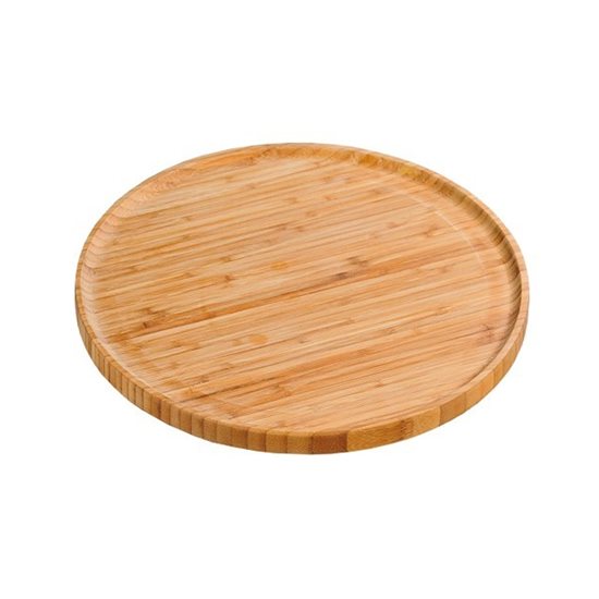 Tallrik för servering av pizza, 32 cm, bambu - Kesper