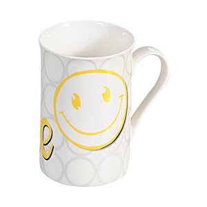 "Smiley" porcelain mug, 250 ml - Kesper