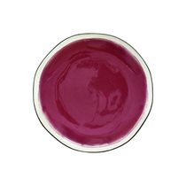 26.5 cm "Origin 2.0" Ceramic serving plate, <<Raspberry>> - Nuova R2S brand