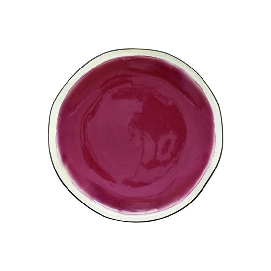 26,5 cm "Origin 2.0" Κεραμικό πιάτο σερβιρίσματος, <<Raspberry>> - μάρκα Nuova R2S