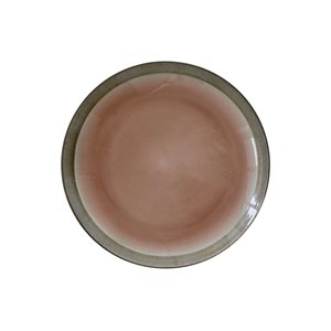 26.5 cm "Origin" ceramic plate, Brown - Nuova R2S 