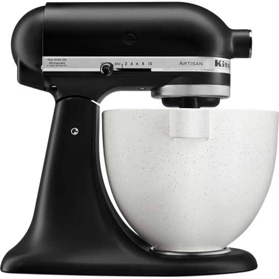 Keramikkskål, 4,7 L, farge “Speckled Stone” - KitchenAid