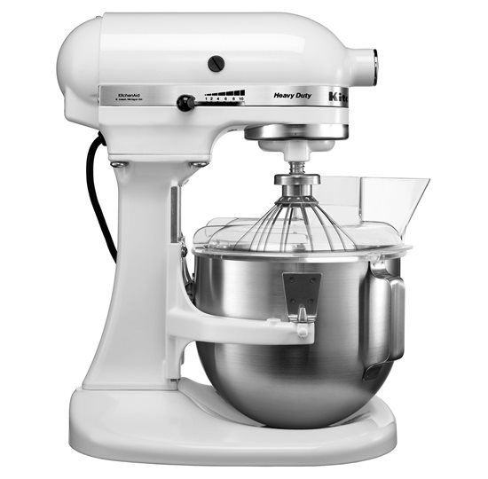 Profesionalus "Heavy Duty" maišytuvas, 4,8 L, Baltos spalvos - KitchenAid prekės ženklas