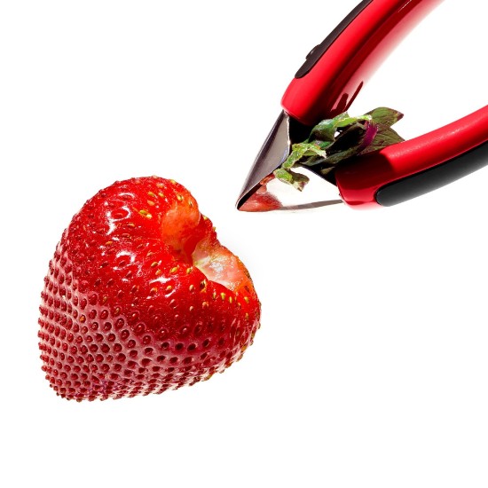 Erdbeerschälzange, Edelstahl - OXO