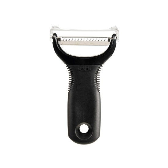 Peeler, stainless steel, plastic cover, 15.2 cm - OXO