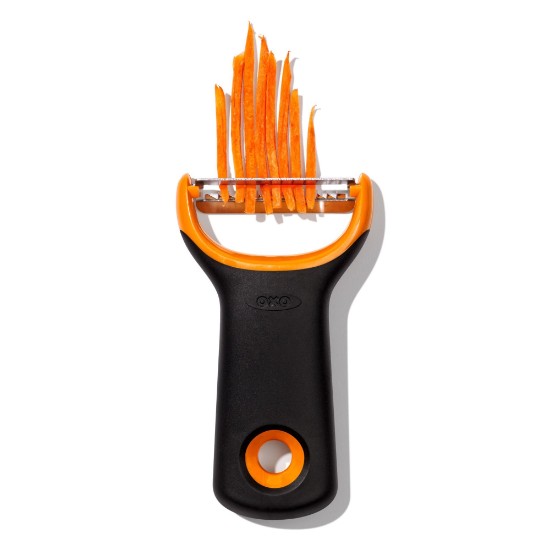 Julienne peeler, aço inoxidável, laranja - OXO