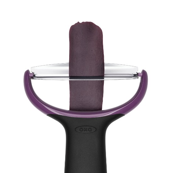 Large vegetable peeler, stainless steel, purple - OXO