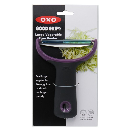 Large vegetable peeler, stainless steel, purple - OXO