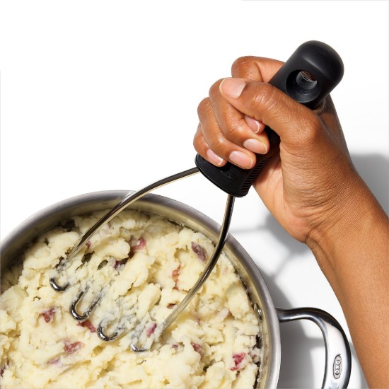 Ручной пресс для картофеля, 27 см, нержавеющая сталь - OXO