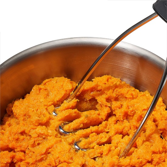 Ручной пресс для картофеля, 27 см, нержавеющая сталь - OXO