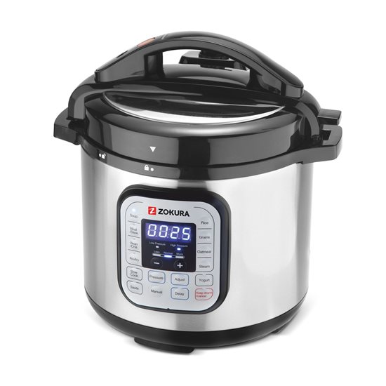 Multipurpose electric pressure cooker, 5.6 L, 1000 W - Zokura