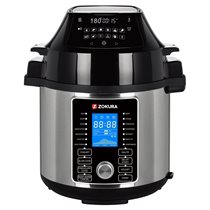 2-in-1 multipurpose electric pressure cooker, 5.6 L, 1500 W - Zokura