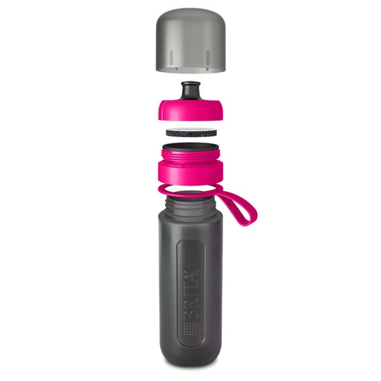 Buidéal uisce scagtha 600 ml BRITA Fill&Go Active