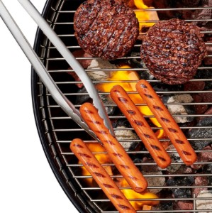 Turner and tongs grill set, stainless steel - OXO