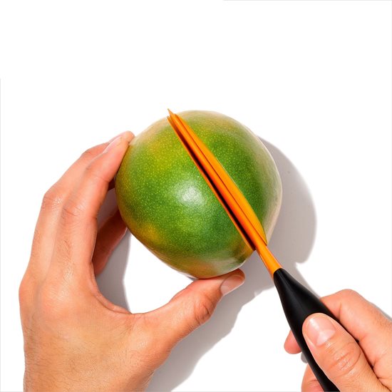 Mango slicing knife with scoop, plastic - OXO