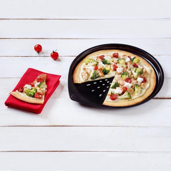 Pizza tavası, karbon çeliği, 35 x 32 cm, Magic - Pyrex