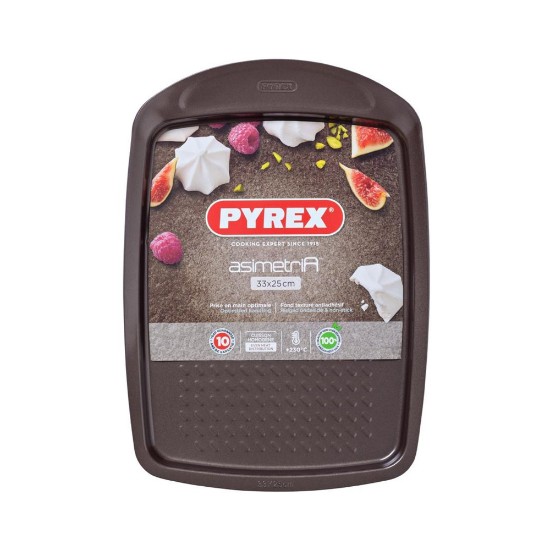 Противень для выпечки, 33 x 25 см, "ASIMETRIA", углеродистая сталь - Pyrex