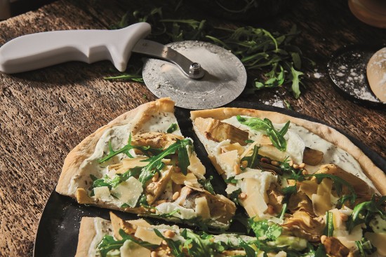 Plech na pizzu, 28 cm, modrá oceľ - de Buyer